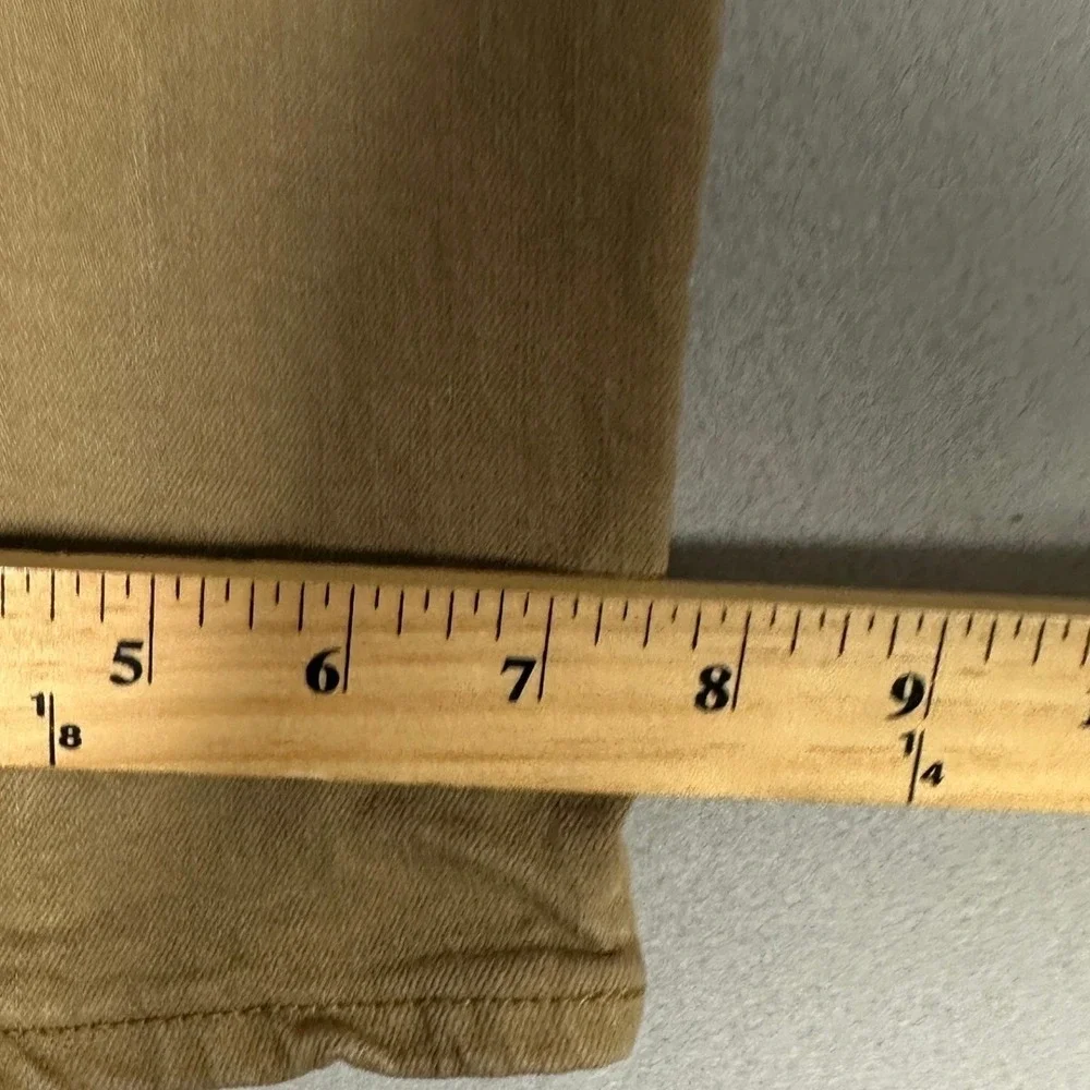 Polo Ralph Lauren Jeans Mens 36X32 Tan Khaki Hampton Relaxed Straight Stretch